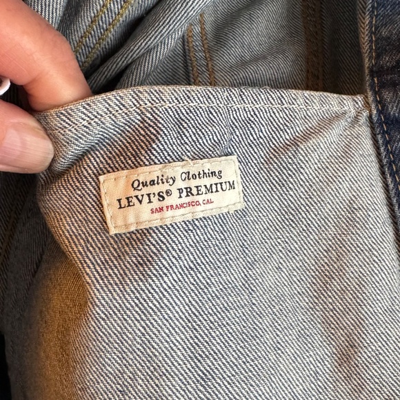 Daisy Jones and the Six crew gift Levi’s Jean jacket XL Virgil style - Picture 8 of 12